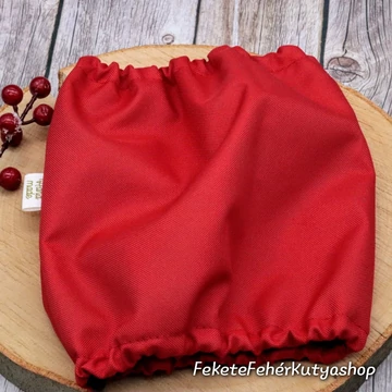 Szolid Tűzpiros Extra Vízlepergetős fülvédő kutyáknak - 4-es méret