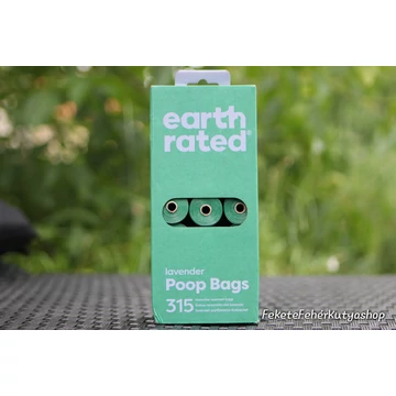 Earth Rated Lavender Környezetbarát Kakizacsi Csomag - 21 Rollni - 315 db -Levendula illatú