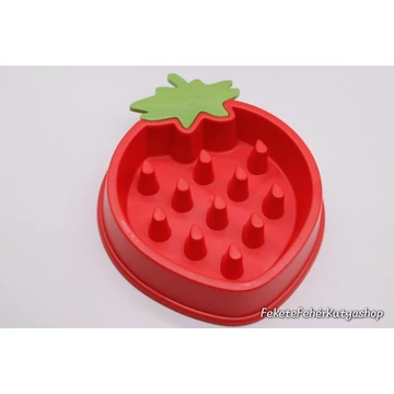 Strawberry Slow Feeder Evéslassító Tál - Camon