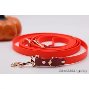Vízálló, Biothane Longline-Hands Free Leash Hibrid Hosszú Kiképző Póráz - 5 Méteres több színben