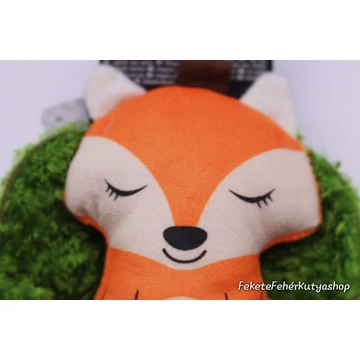 Sleeping Fox - Leaf Sípolós Plüss Kutyajáték - M-es Méret - Croci