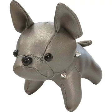 Nagy Francia Bulldog-os Kulcstartó - Croci - Szürke