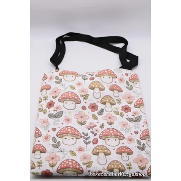 Cutest Mushrooms - Cuki Gombás Virágos Válltáska