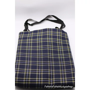 Darkest Blue Tartan - Sötétkék Skót Kockás Válltáska