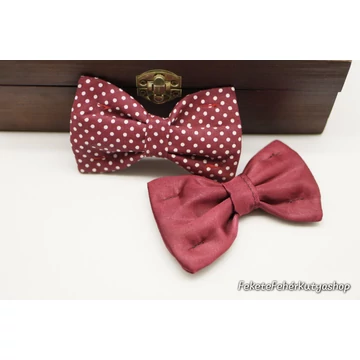 Burgundy Selection 2 db-os Csokornyakkendő Csomag Kutyáknak