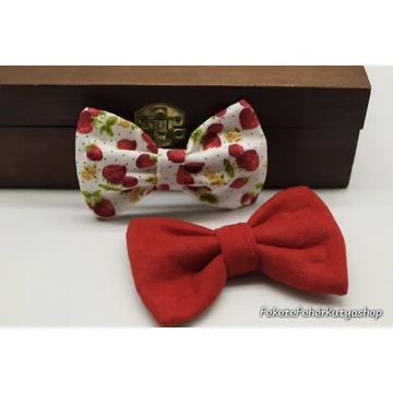 Strawberry Shortcake 2 db-os Csokornyakkendő Csomag Kutyáknak