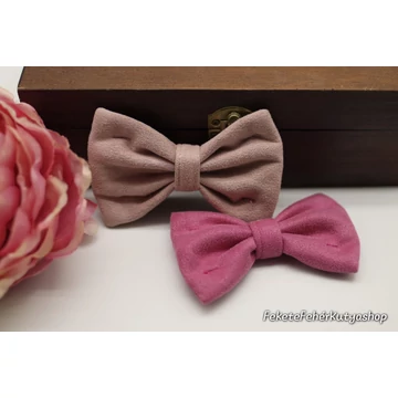 Pinkie Pie 2 db-os Bársony Csokornyakkendő Csomag Kutyáknak