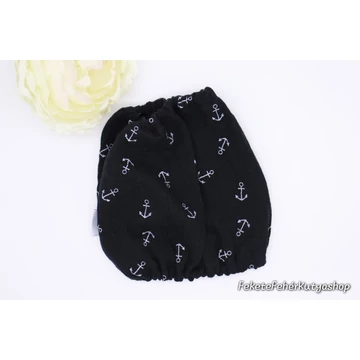 Black and White Anchors Breezy - Vékony, Nyári Fülvédő Hosszú-Lógó Fülű Kutyáknak, Spánieleknek - Vasmacskás - 4-es