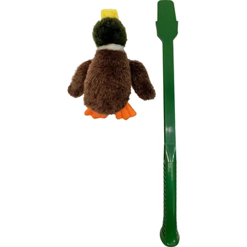 Hunter Flingerz Furry Duck Sípoló Kacsa Plüss Dobókarral, Hajítóval