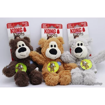 Kong WildKnots Plüss Mackó- S-M-es Méret