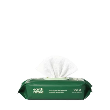 Earth Rated környezetbarát illatmentes nedves törlőkendő kiskedvenceknek