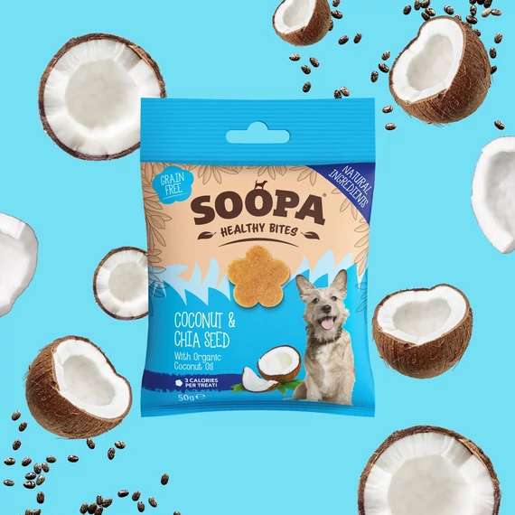 Soopa Healthy Bites- Kókusz-Chiamag Jutalomfalat