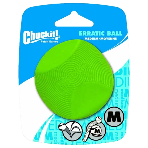 Chuckit! Erratic Ball - M - Pattogó Labda Kutyáknak