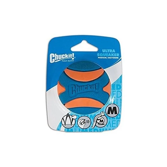 Chuckit! Ultra Squeaker Sípolós Labda Kutyáknak - M-es