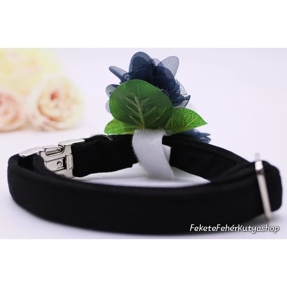 Virágdísz Kutyáknak Nyakörvre, Pórázra -Mid - Organza Flowers