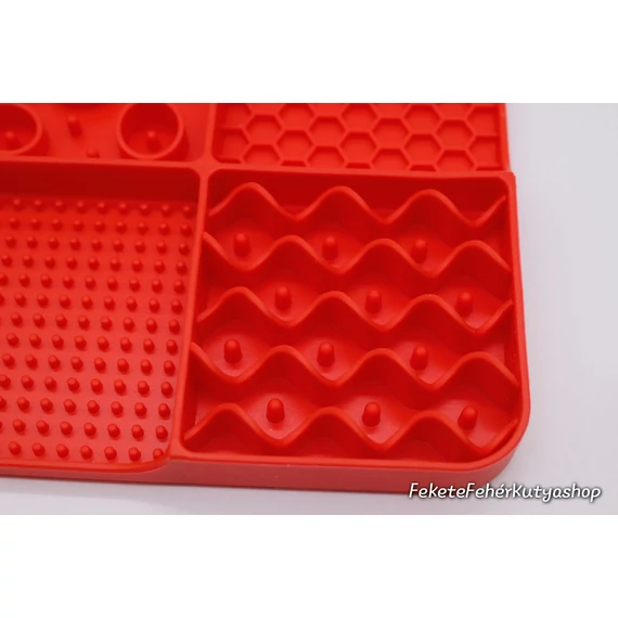 Eat Slow Live Longer - Lick Mat Dimensions Rectangle - Evés Lassító Nyalogatós Tányér - Holland Animal Care