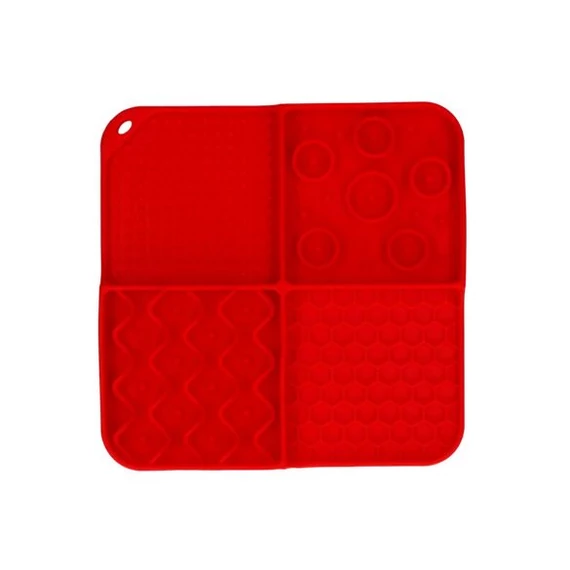 Eat Slow Live Longer - Lick Mat Dimensions Rectangle - Evés Lassító Nyalogatós Tányér - Holland Animal Care