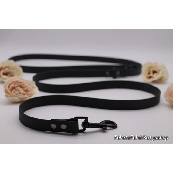 Always Elegant Black - fekete dupla karabinerrel