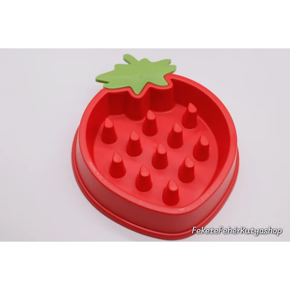 Strawberry Slow Feeder Evéslassító Tál - Camon