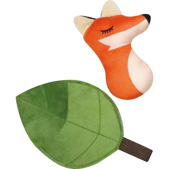 Sleeping Fox - Leaf Sípolós Plüss Kutyajáték - M-es Méret - Croci