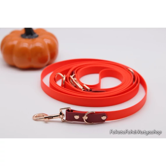 Vízálló, Biothane Longline-Hands Free Leash Hibrid Hosszú Kiképző Póráz - 5 Méteres több színben