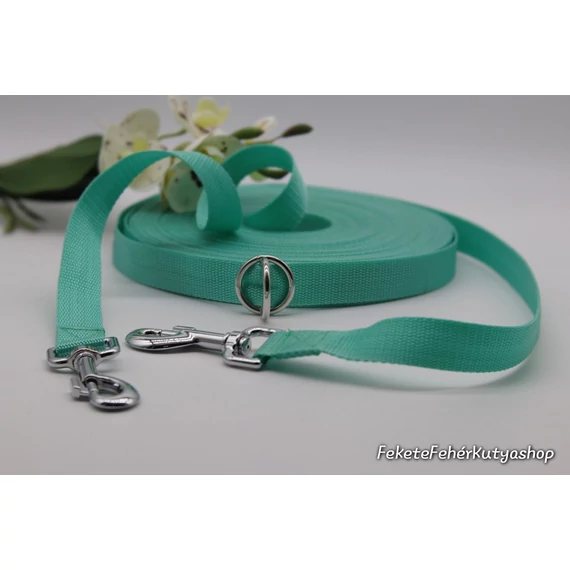 Páros Longline Póráz Dupla Karabinerrel Két Kutyusnak - 5-25 Méteres