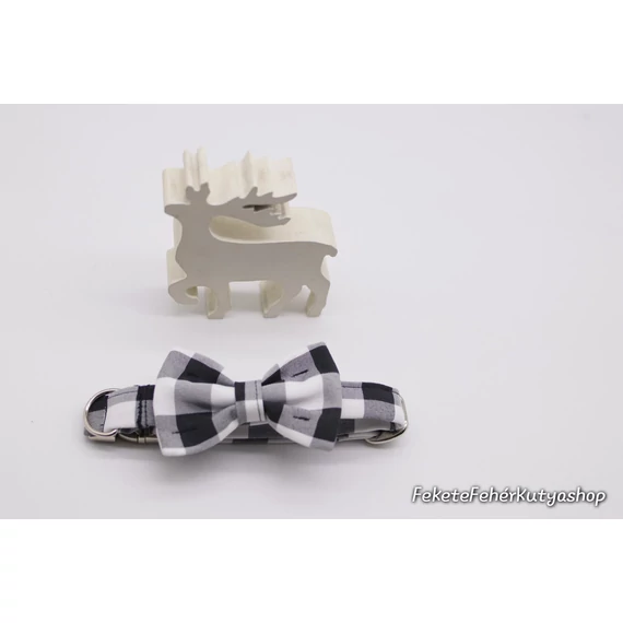 Black-n-White Buffalo Check Kockás Csokornyakkendő