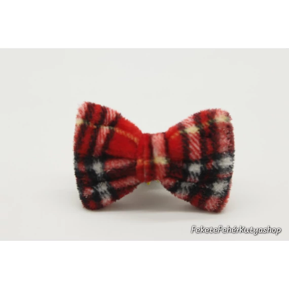 Teddy Bear - Plüss Skót Kockás Csokornyakkendő Kutyáknak