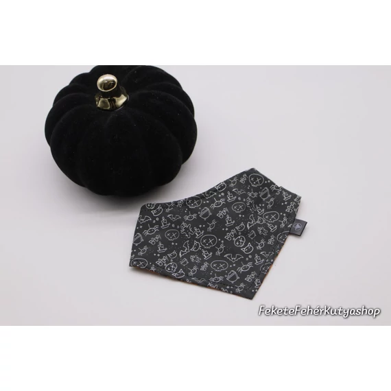 Halloween-i Tricky Double Kétoldalas Kutyakendő - Croci