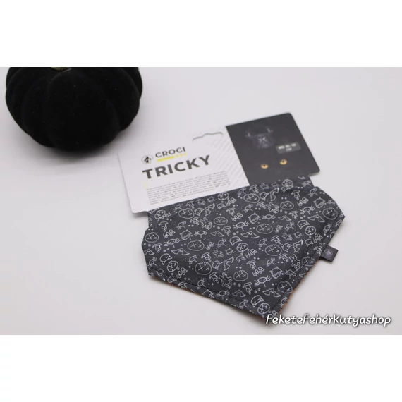 Halloween-i Tricky Double Kétoldalas Kutyakendő - Croci