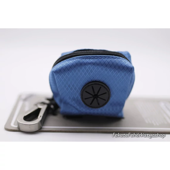 Poopidog Fényvisszaverős Cipzáras Metálos Kék Kutya Kakizacsi Tartó - Duvoplus