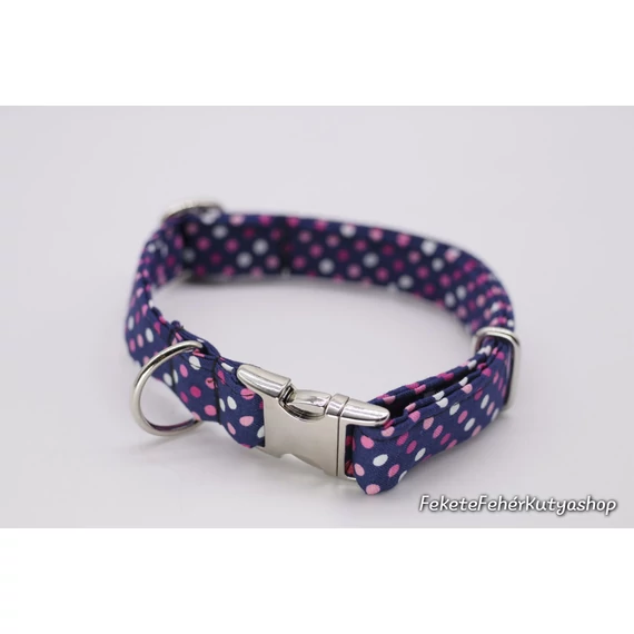 Swiss Polka Dots - Pöttyös Kutya Nyakörv