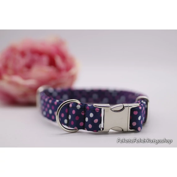 Swiss Polka Dots - Pöttyös Kutya Nyakörv