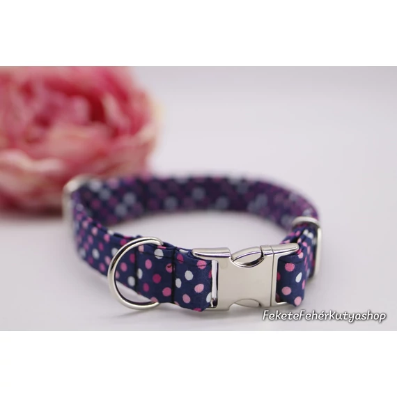 Swiss Polka Dots - Pöttyös Kutya Nyakörv