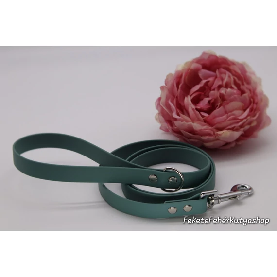 Vízálló, Biothane póráz - Pinetrees - Fenyőzöld