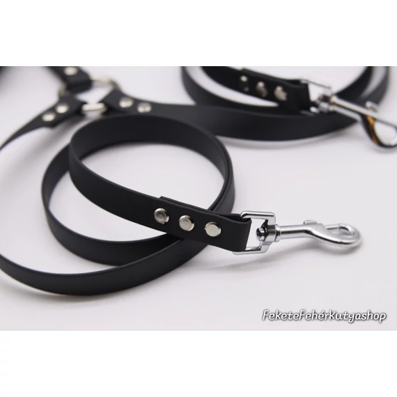 Vízálló, Biothane Páros Póráz Fogóval - Két Kutyushoz - Több Színben