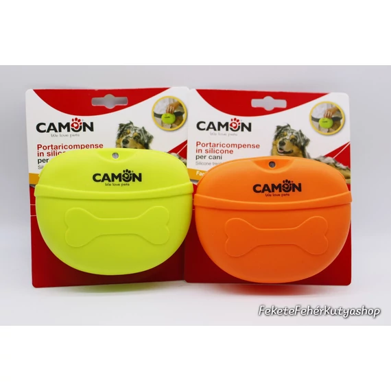 Camon Mágneses Szilikon Jutalomfalat Tartó - Neon Sárga-Zöld