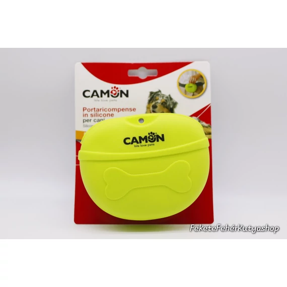 Camon Mágneses Szilikon Jutalomfalat Tartó - Neon Sárga-Zöld