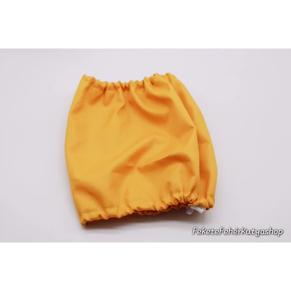 Szolid Okker-sárga Extra Vízlepergetős fülvédő kutyáknak - 5-ös méret