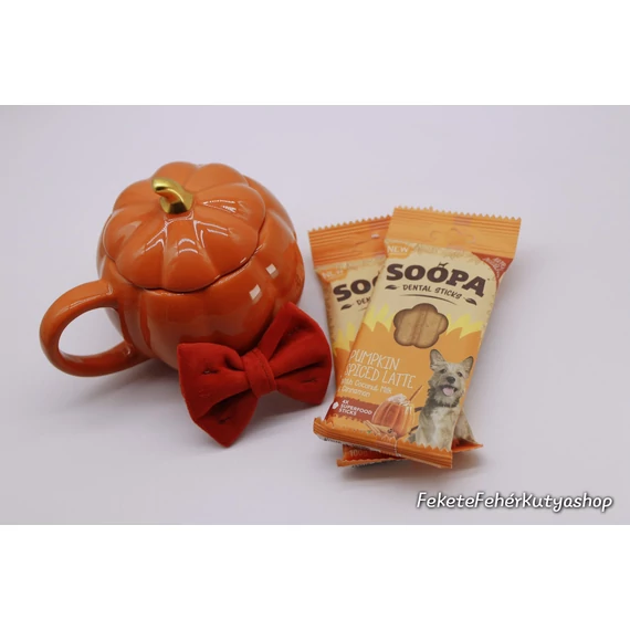 Soopa Dental Sticks - Pumpkin Spiced Latte - Fogtisztító Jutalomfalat