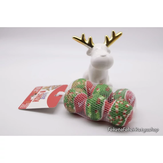 KONG Holiday Squeakair Teniszlabda Csomag (S) - 6 db