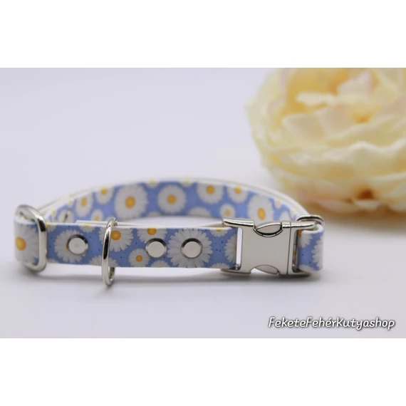 Charming Daisies - Margaréta Mintás Biothane Nyakörv