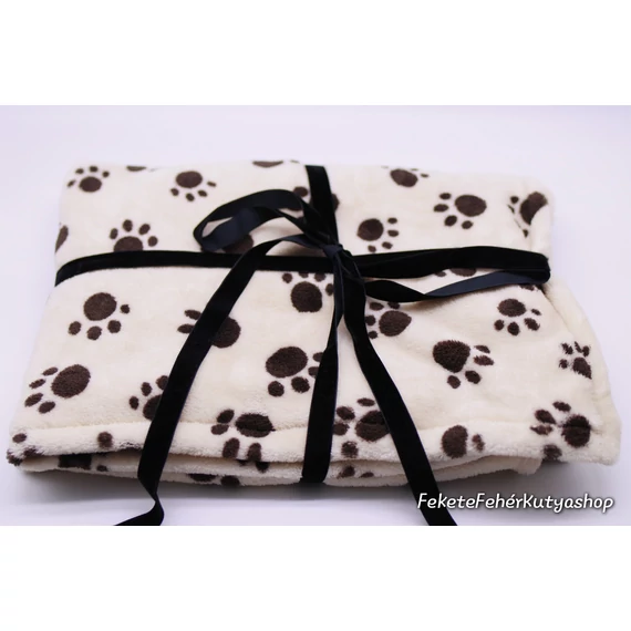 Vanilla-Chocolate Paws Puha Plüss Kutyatakaró- 70x100 cm -Kész termék