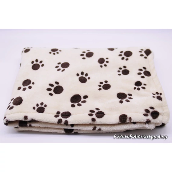 Vanilla-Chocolate Paws Puha Plüss Kutyatakaró- 70x100 cm -Kész termék