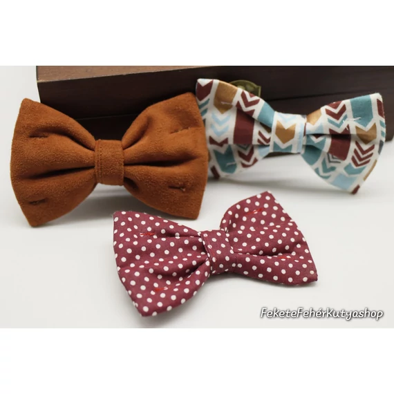 Copper-Maroon Dreams 3 db-os Csokornyakkendő Csomag Kutyáknak