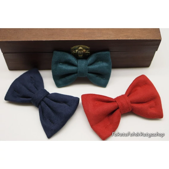 Jewels 3 db-os Bársony Csokornyakkendő Csomag Kutyáknak