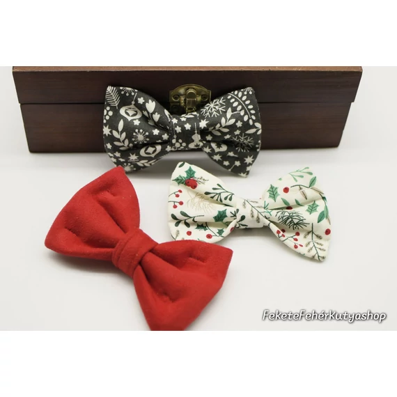 Christmas Selection Box no 1 - 3 db Csokornyakkendő Kutyáknak