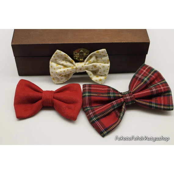 Christmas Selection Box no 2 - 3 db Csokornyakkendő Kutyáknak