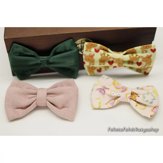 Pink With Green 4 db-os Csokornyakkendő Csomag Kutyáknak