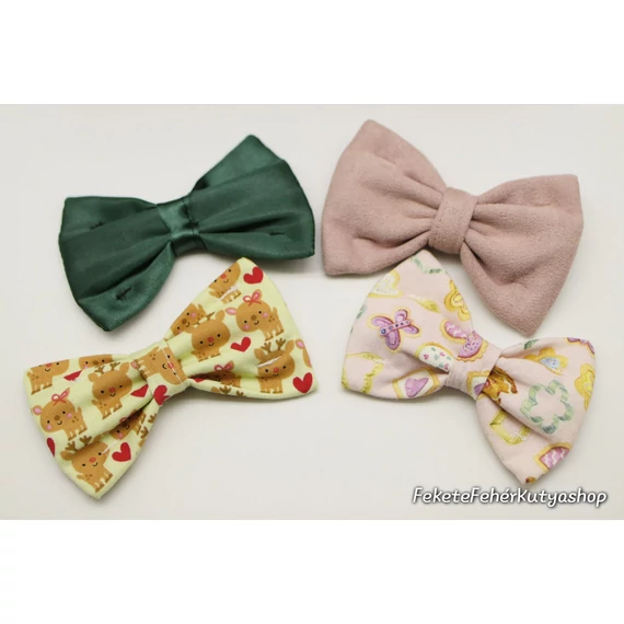 Pink With Green 4 db-os Csokornyakkendő Csomag Kutyáknak